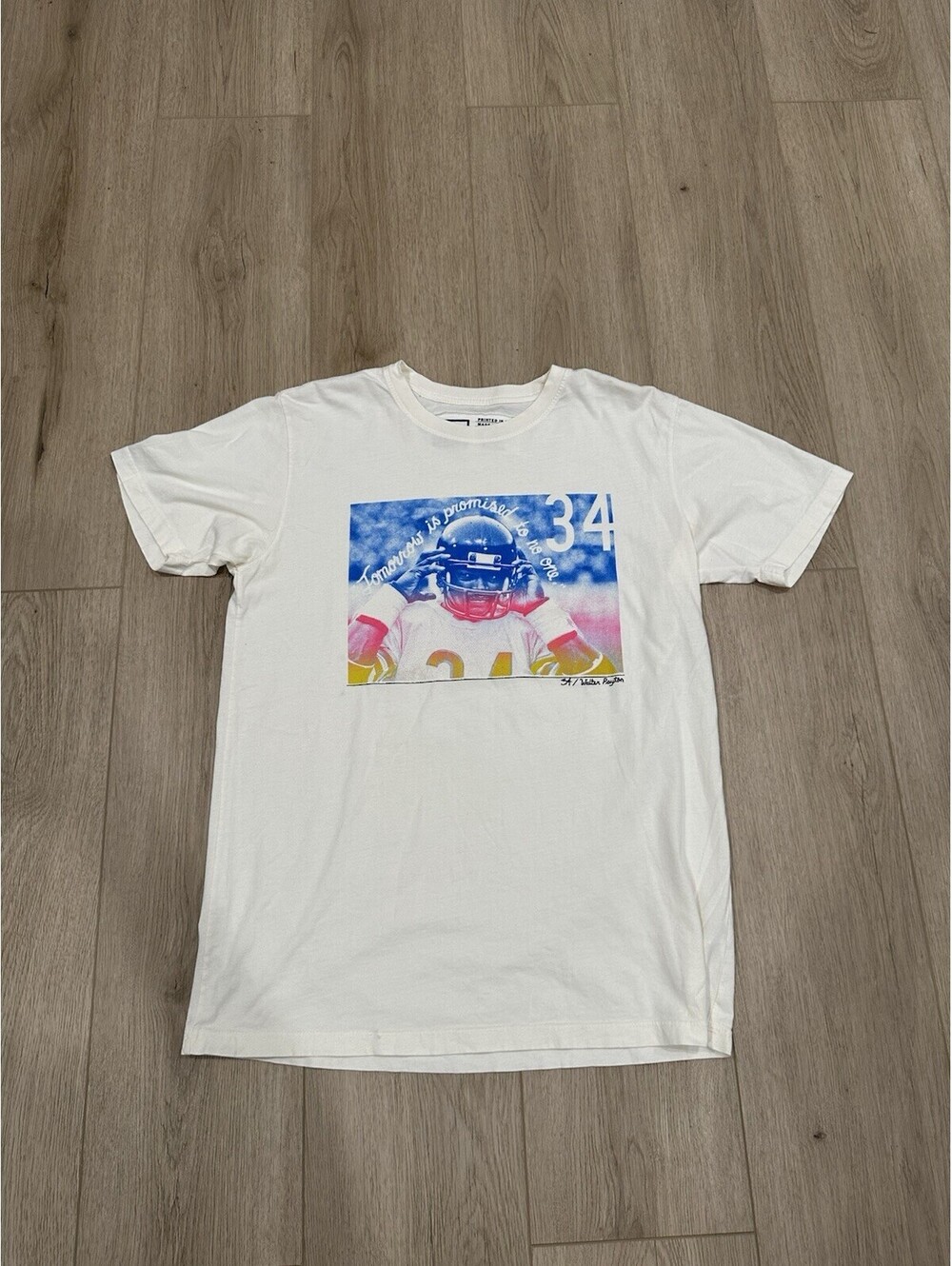 Roots Of Fight Walter Payton Chicago Bears Medium White